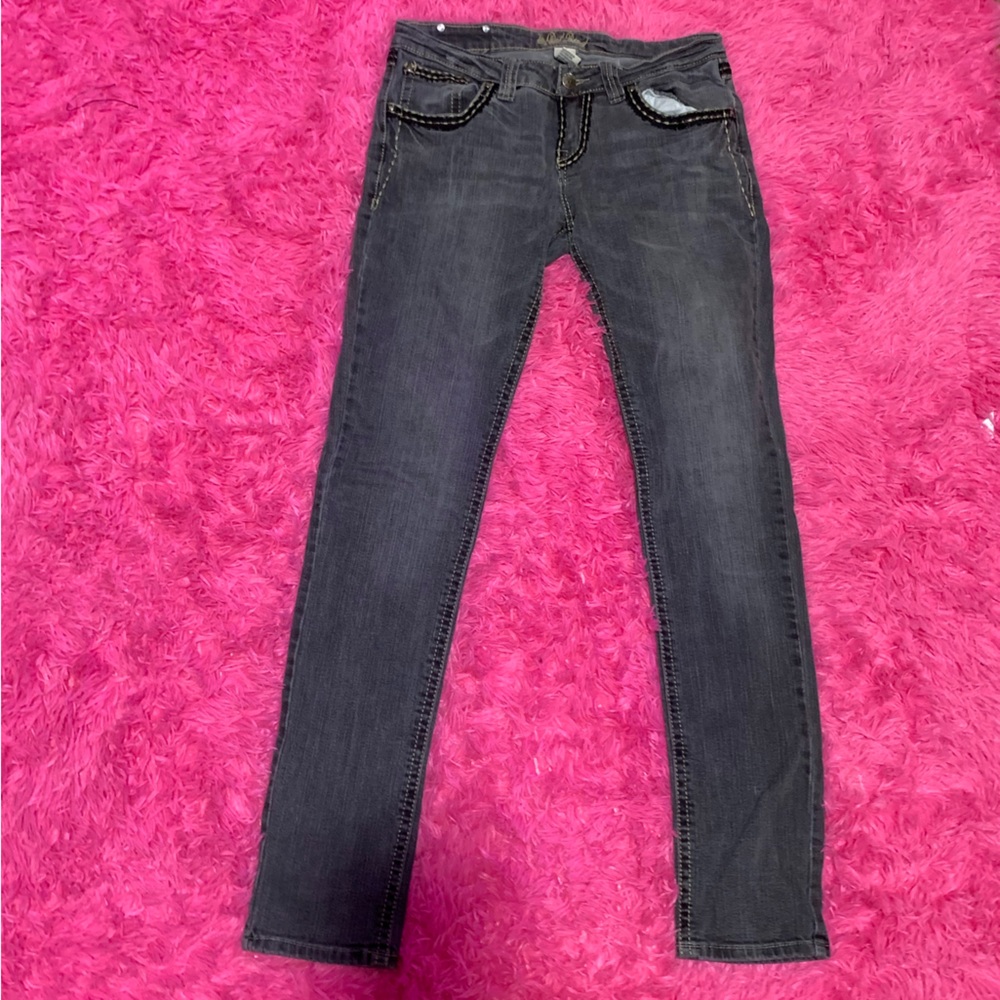 Vintage black skinny jeans